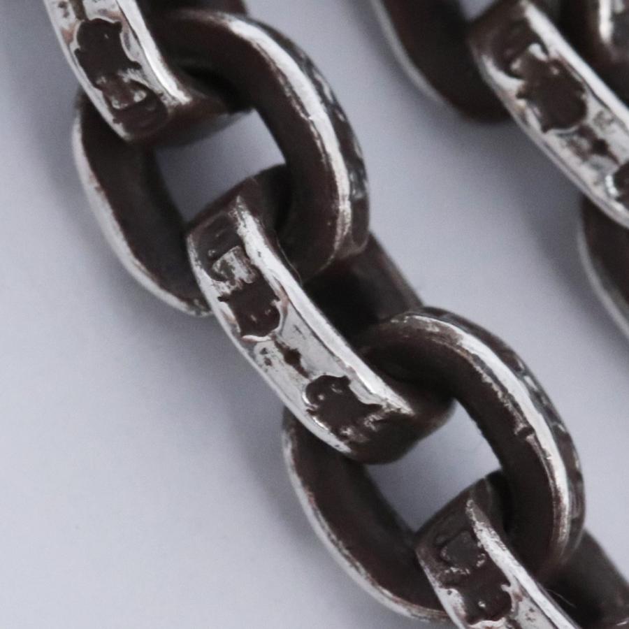 CHROME HEARTS ペーパーチェーンネックレス 18インチ シルバー クロム