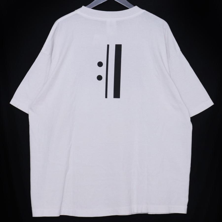 未使用 SAINT MICHAEL EV SS TEE XLサイズ ホワイト ブルー SM-HR8-000 