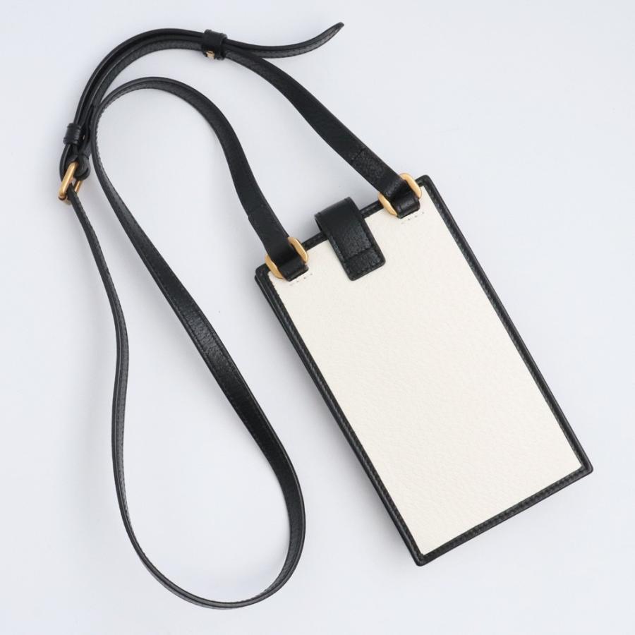 GUCCI × ADIDAS スマートフォンショルダーバッグ ブラック GUCCI × ADIDAS スマートフォンショルダーバッグ ブラック