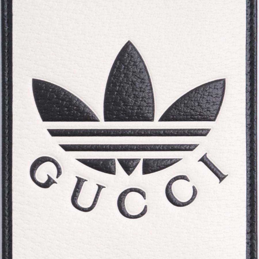GUCCI × ADIDAS スマートフォンショルダーバッグ ブラック GUCCI × ADIDAS スマートフォンショルダーバッグ ブラック