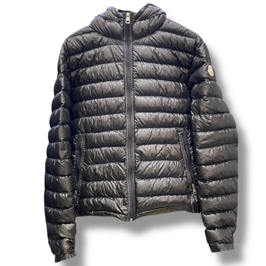 モンクレール　GIUBBOTTO　ダウンジャケット　美品　サイズ2 ブラック M MONCLER DOMINIC GIUBBOTTO DOWN JACKET サイズ2 ブラック 121-091