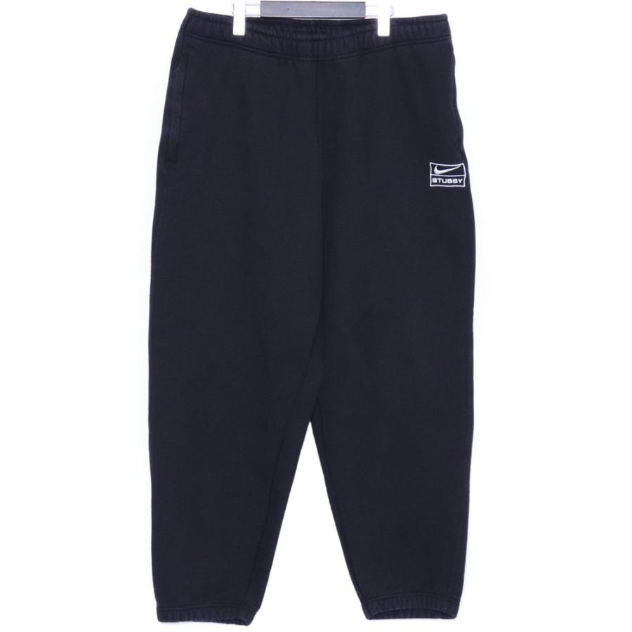 STUSSY × NIKE NRG Washed Fleece Pant Lサイズ ブラック DN4030-010