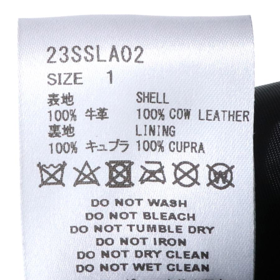 SUGARHILL Gill Leather Rider's Vest サイズ1 ホワイト 23SSLA02