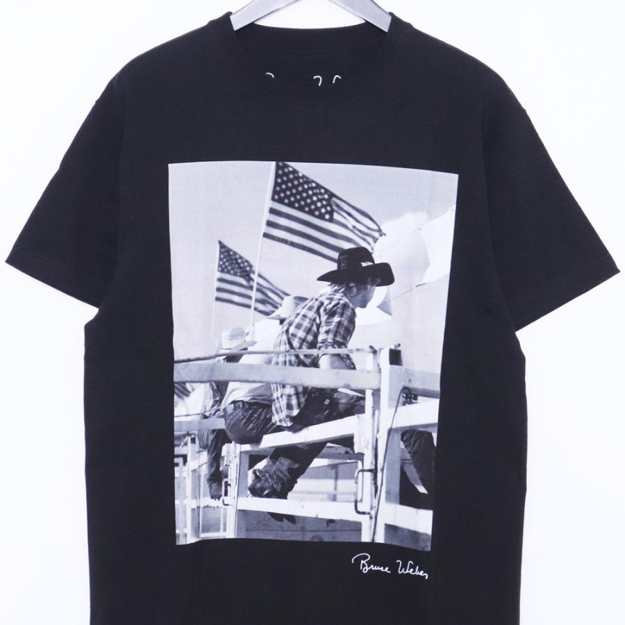 BRUCE WEBER × BIOTOP フォトプリントTシャツ Mサイズ ブラック BOM