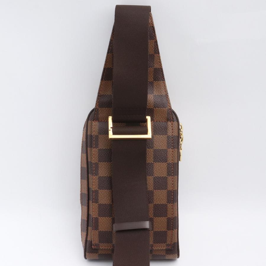 LOUIS VUITTON ダミエ ジェロニモス ボディバッグ エベヌ ブラウン 