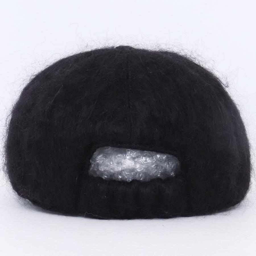 GUCCI / グッチ ◆モヘア シルク GG ニット帽 ブラック M 黒 未使用 GUCCI モヘア ベースボール キャップ プチマーモント Lサイズ