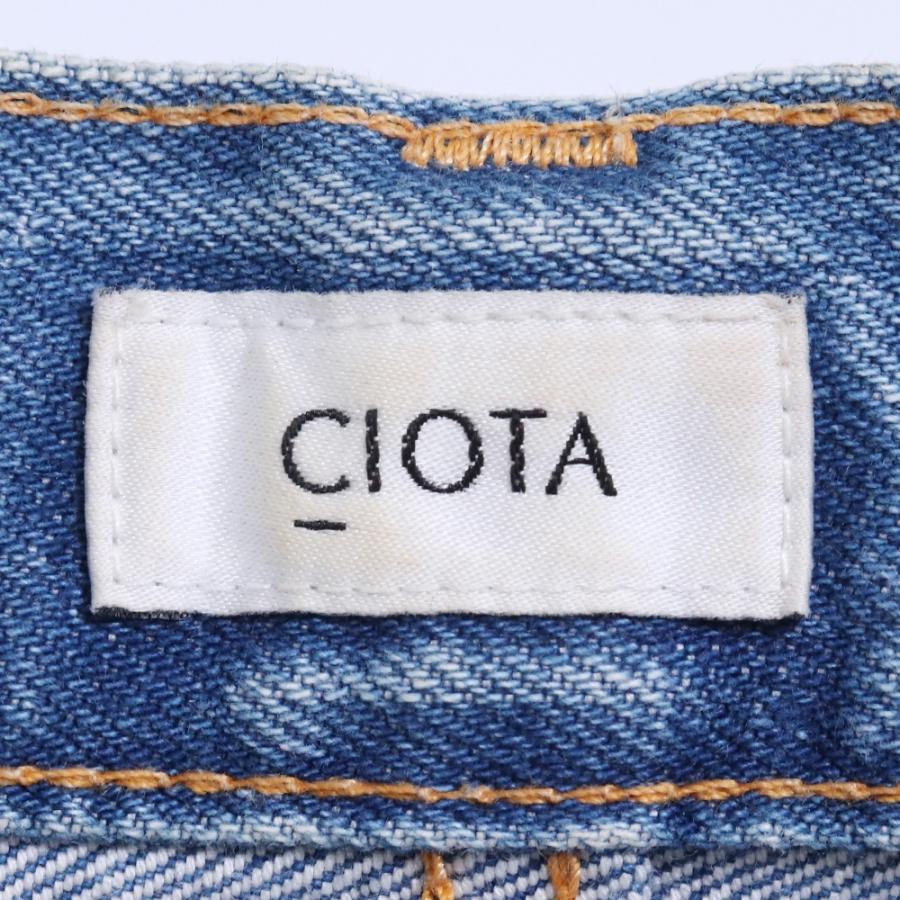CIOTA 本藍スビンコットン 13.5oz ストレートデニムパンツ サイズ30 