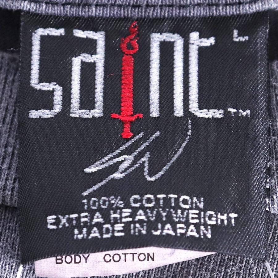 SAINT MICHAEL SW LS TEE TARGET BLACK Lサイズ ブラック SM-YS8-0000 