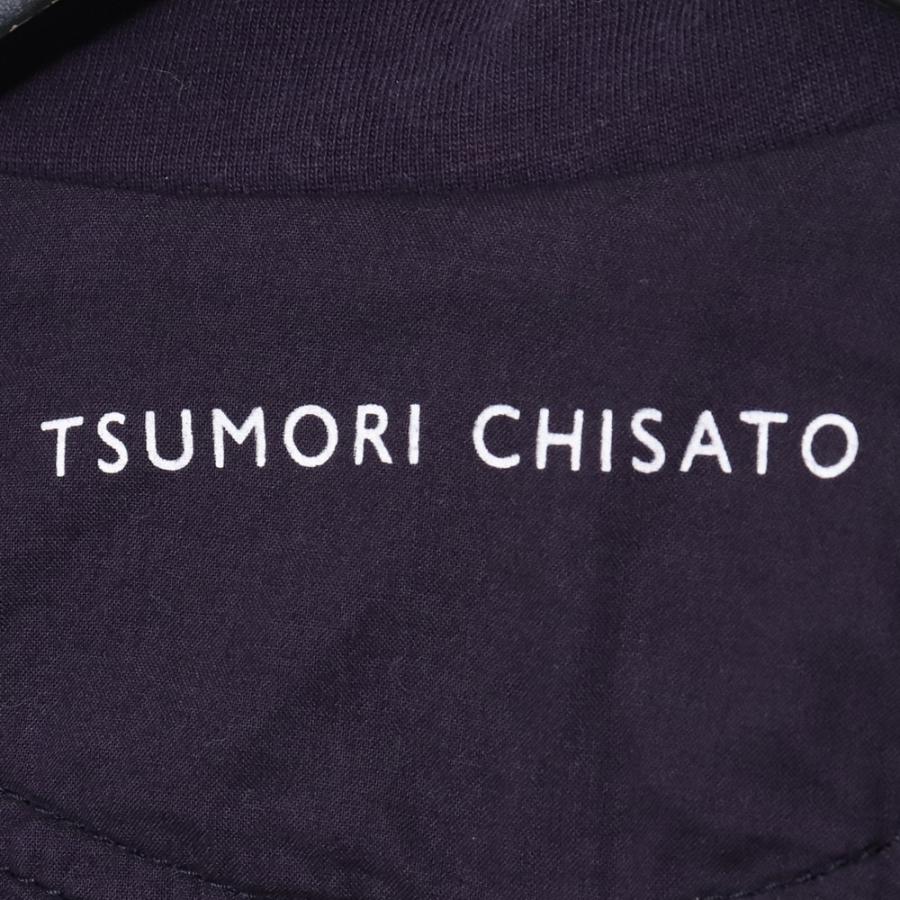 TSUMORI CHISATO パッチミリタリージャケット サイズ2 パープル