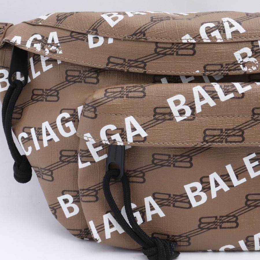 BALENCIAGA SIGNATURE BELTPACK ブラウン 713042 バレンシアガ BALENCIAGA SIGNATURE BELTPACK ブラウン 713042 バレンシアガ