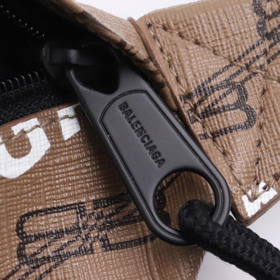 BALENCIAGA SIGNATURE BELTPACK ブラウン 713042 バレンシアガ BALENCIAGA SIGNATURE BELTPACK ブラウン 713042 バレンシアガ
