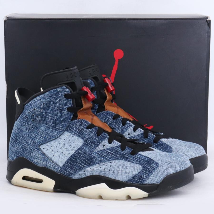 28cm NIKE AIR JORDAN 6 WASHED DENIM CT5350-401 ナイキ エア