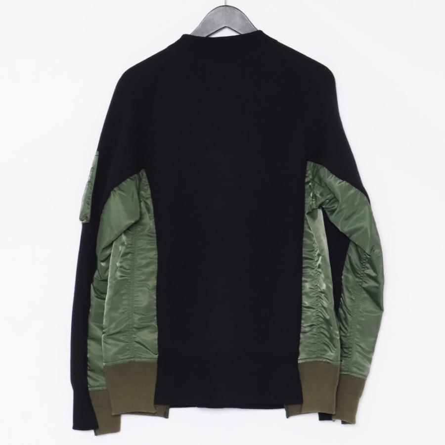 sacai プルオーバースウェットMA1