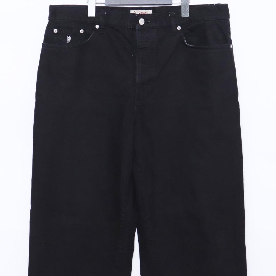STUSSY Overdyed Big Ol Jean サイズ34 ブラック 116577