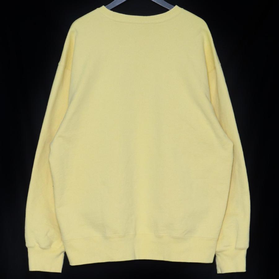 SUPREME 22AW Box Logo Crewneck XLサイズ Yellow シュプリーム
