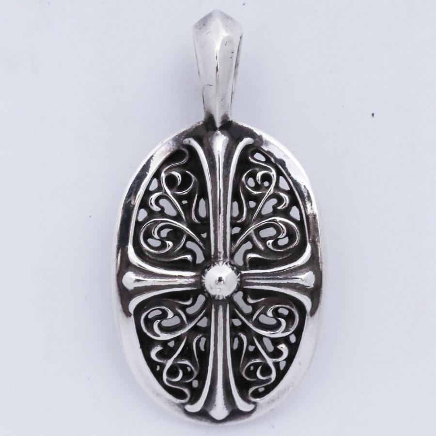 CHROME HEARTS クラシック オーバル ペンダント タイニー シルバー