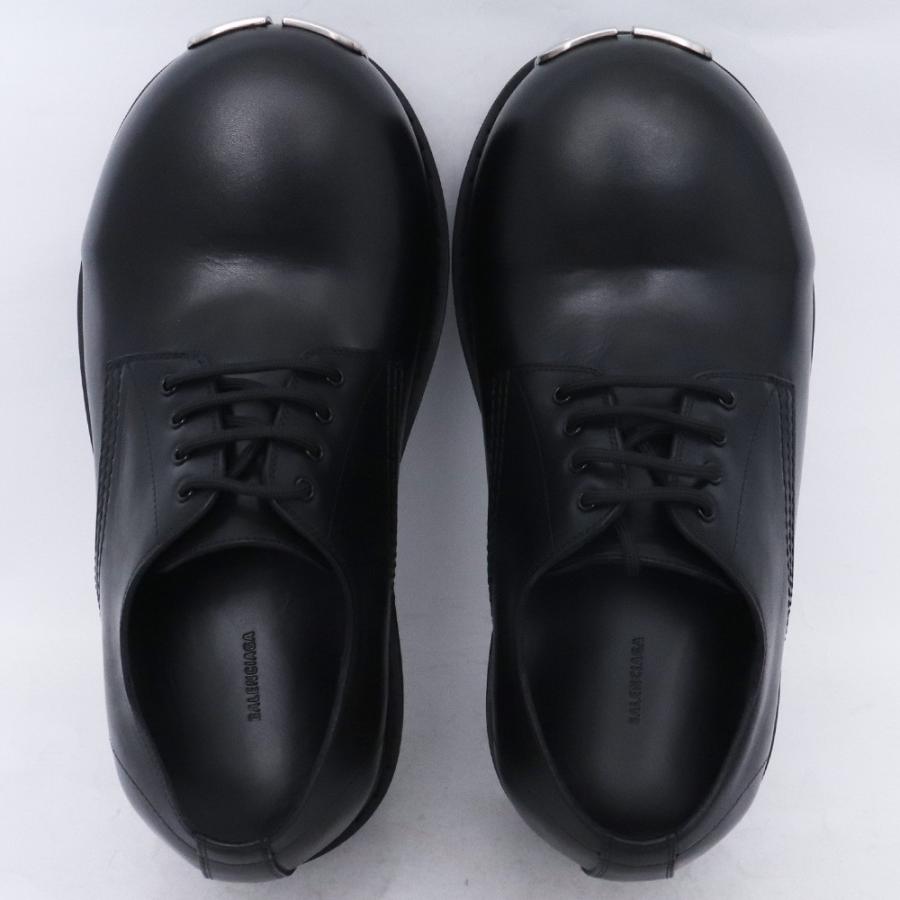 未使用 26.5cm相当 BALENCIAGA STOMPER ダービーシューズ サイズ