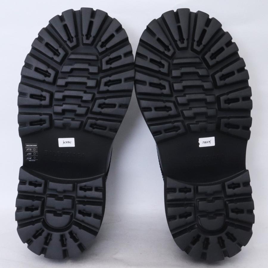 未使用 26.5cm相当 BALENCIAGA STOMPER ダービーシューズ サイズ