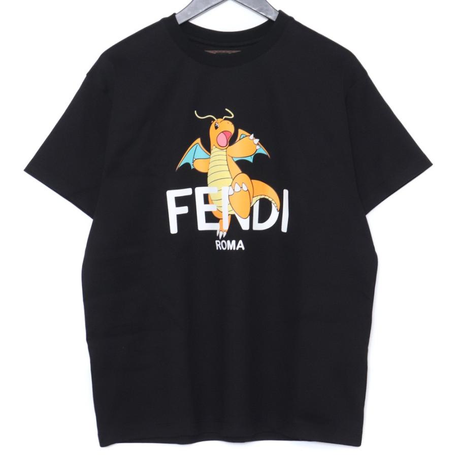 未使用 FENDI × FRAGMENT POKEMON T-shirt XSサイズ ブラック 未使用 FENDI × FRAGMENT POKEMON T-shirt XSサイズ ブラック
