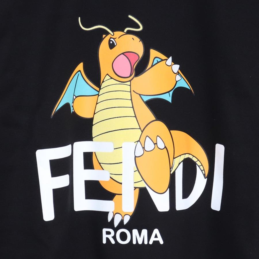 未使用 FENDI × FRAGMENT POKEMON T-shirt XSサイズ ブラック 未使用 FENDI × FRAGMENT POKEMON T-shirt XSサイズ ブラック