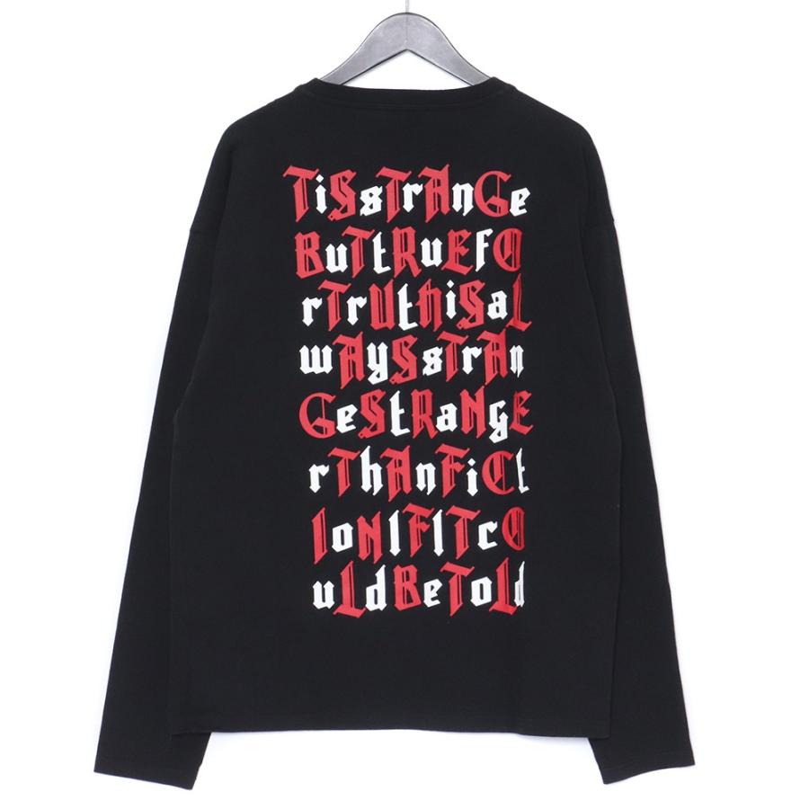 J.W. ANDERSON Eyes Printed Long Sleeves T-shirt Lサイズ ブラック 