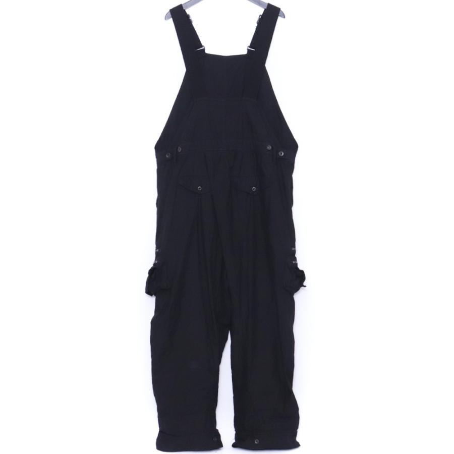 ★短期出品★ユリウス★julius★オーバーサイズ★デニム★ JULIUS タクティカルオーバーオール サイズ2 ブラック 907JSM1