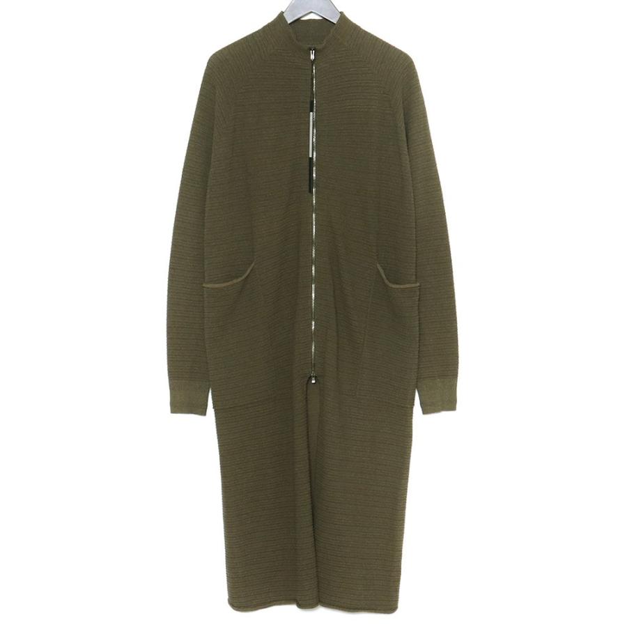 DEVOA コート ストライプ