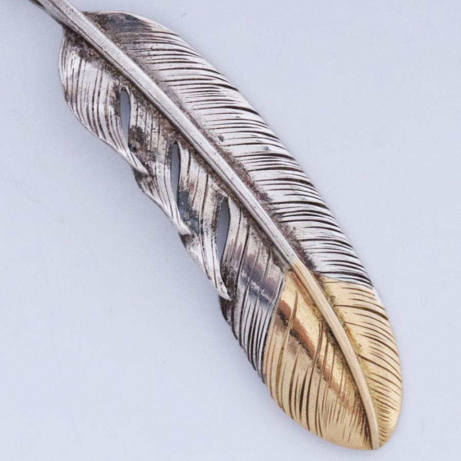 鷲見太郎　L flight feather k18core TARO WASHIMI 廃盤 L flight feather K18 top 02 シルバー ゴールド