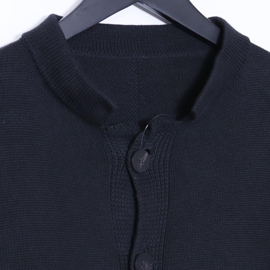 INCARNATION SUMMER KNIT CARDIGAN PIECE DYED K91N XSサイズ ブラック 