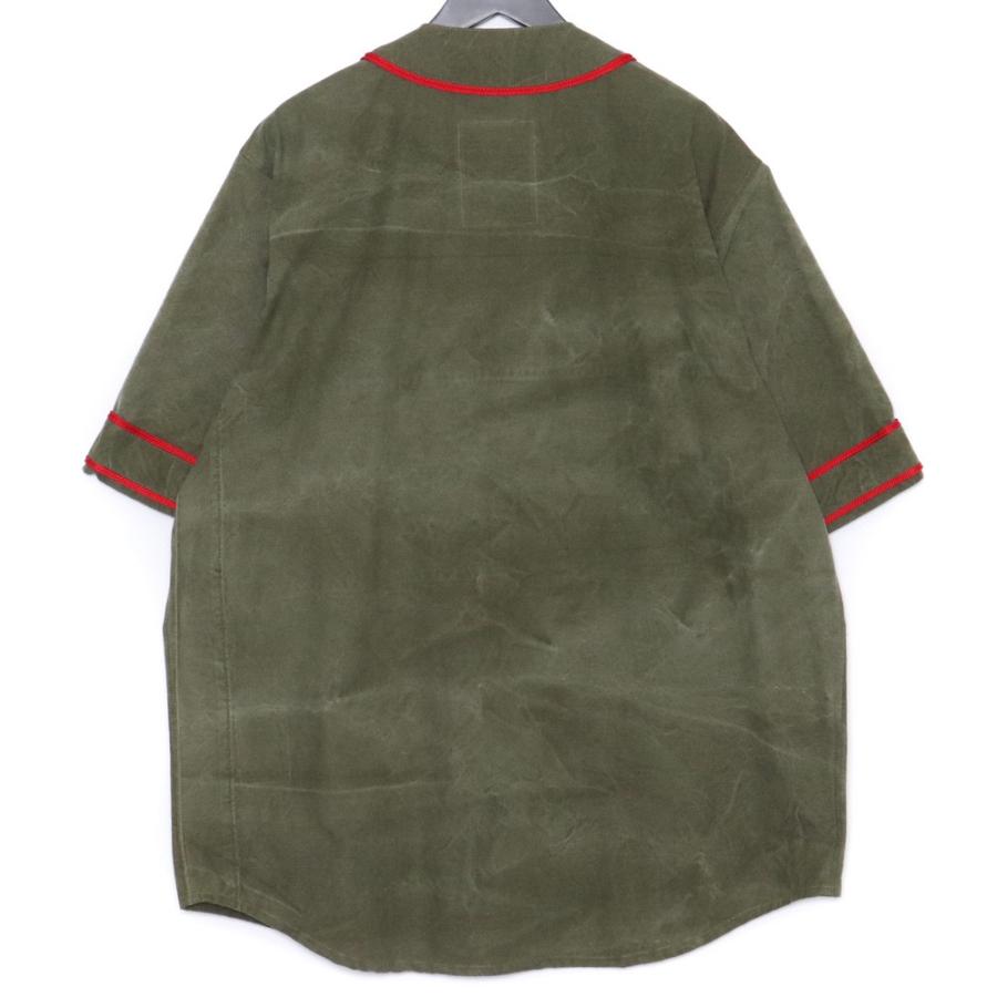 READYMADE Baseball Shirt レディメイド　サイズ2 READY MADE Baseball Shirt サイズ2 カーキ RE-CO-KH-00-00-76