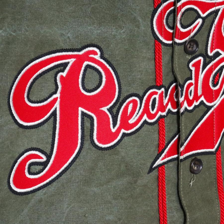 READYMADE BASE BALL SHIRT サイズ2 カーキ RE-C0-KH-00-00-76 レディ