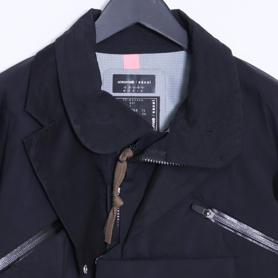 SACAI × ACRONYM TRENCH COAT サイズ1 ブラック 22-02760M サカイ