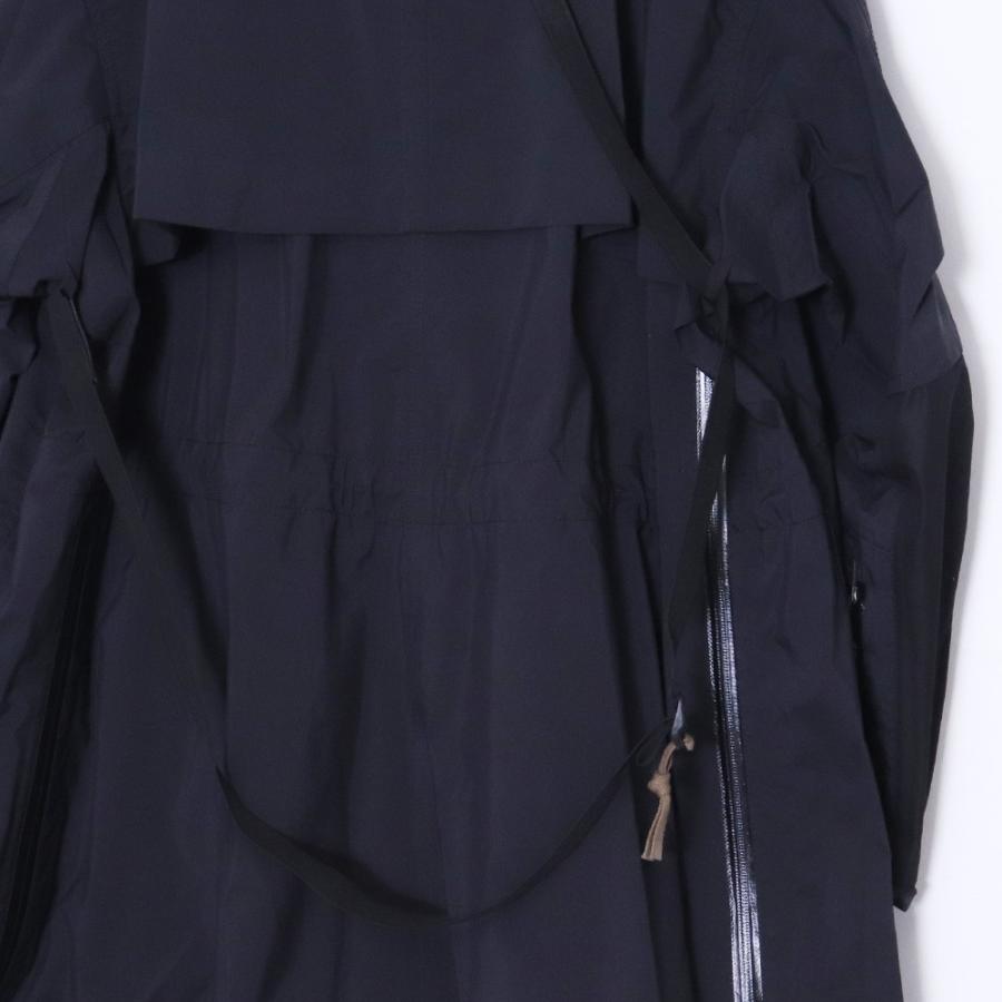 SACAI × ACRONYM TRENCH COAT サイズ1 ブラック 22-02760M サカイ