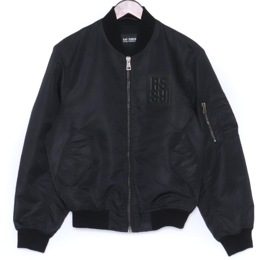 RAF SIMONS 23SS BOMBER JACKET サイズ34 ブラック 231-W628 RAF SIMONS 23SS BOMBER JACKET サイズ34 ブラック 231-W628