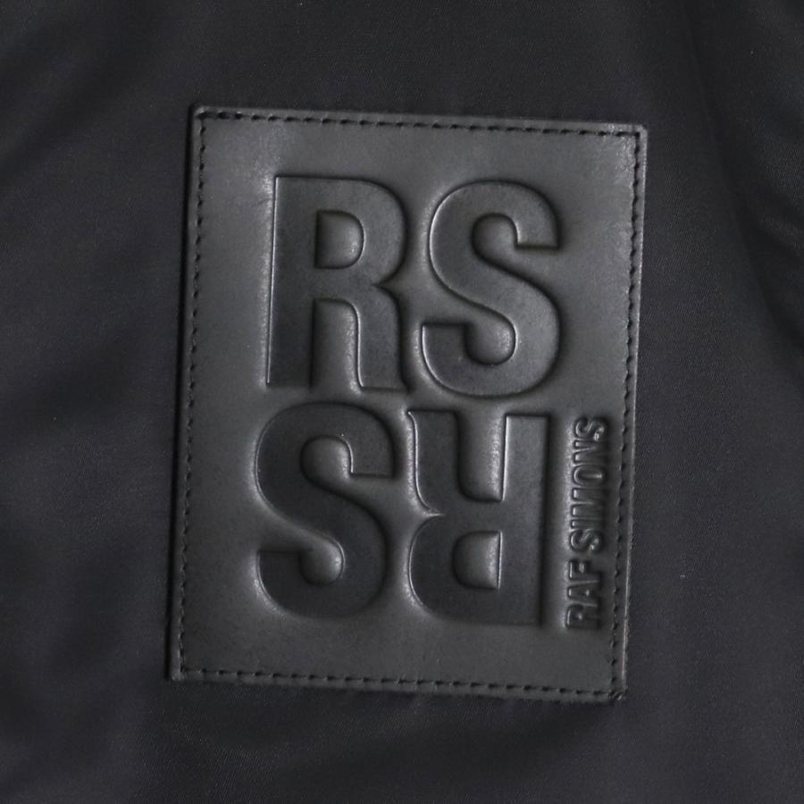 RAF SIMONS 23SS BOMBER JACKET サイズ34 ブラック 231-W628 RAF SIMONS 23SS BOMBER JACKET サイズ34 ブラック 231-W628