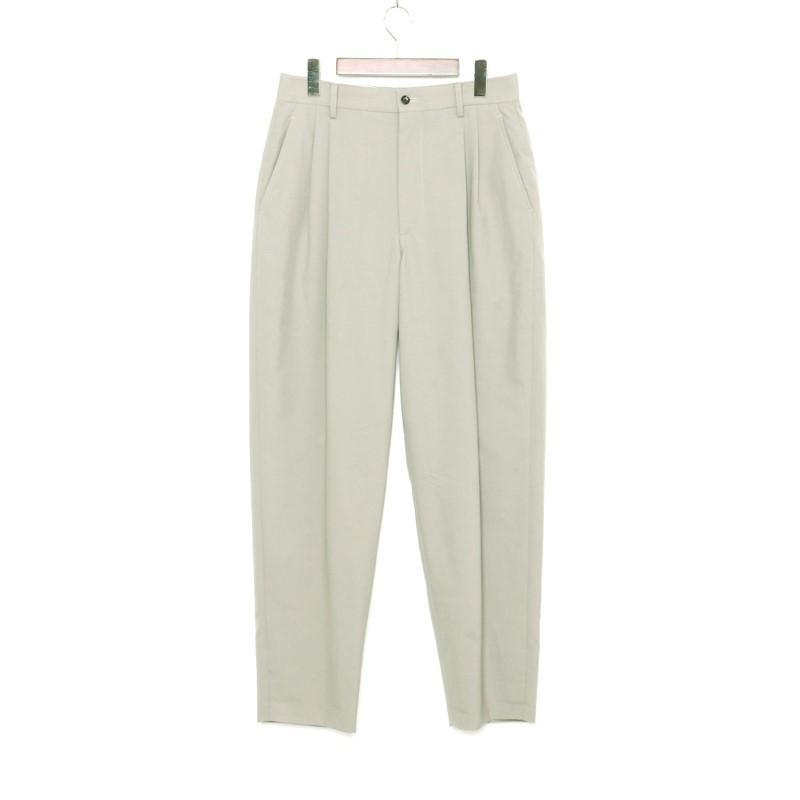 GRAPHPAPER 21SS FINE WOOL TROPICAL PANTS グレー サイズ1 グラフ