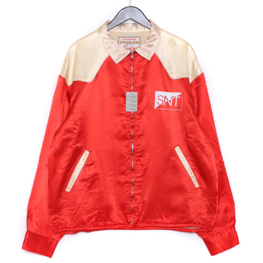 未使用 SAINT MICHAEL 23SS SHIRT JKT WESTERN Lサイズ RED PINK 未使用 SAINT MICHAEL 23SS SHIRT JKT WESTERN Lサイズ RED PINK