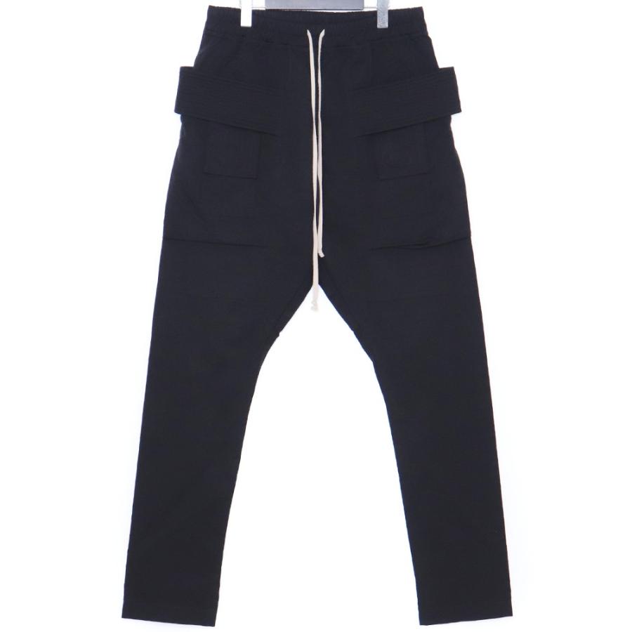 リックオウエンス ダークシャドウ 18SS コーティングサルエルロング