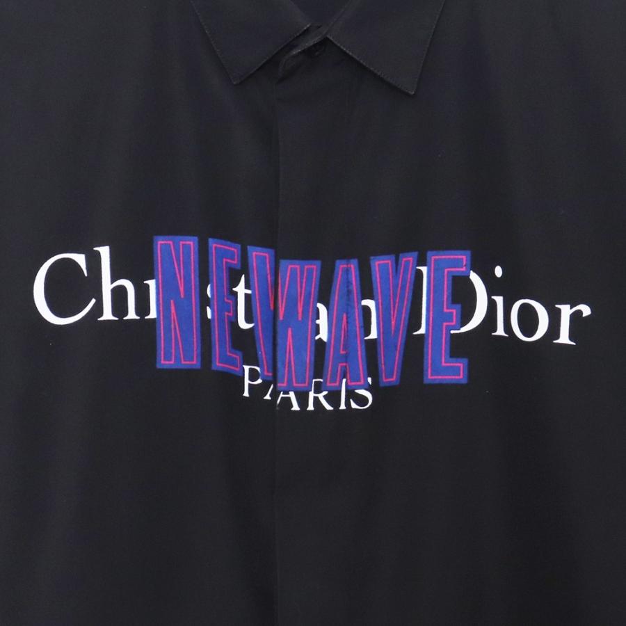 DIOR HOMME 長袖シャツ サイズ40 ブラック 433C529N7880 ディオール  