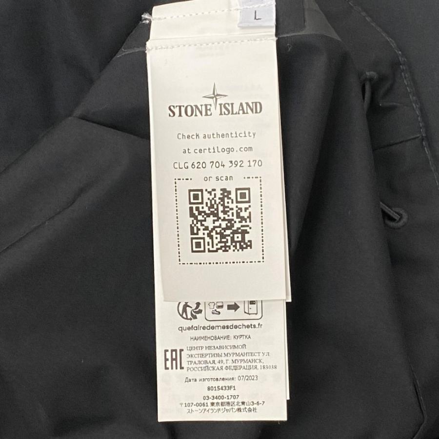 STONE ISLAND 24SS GHOST PIECE WEATHERPROOF COTTON CANVAS JACKET  