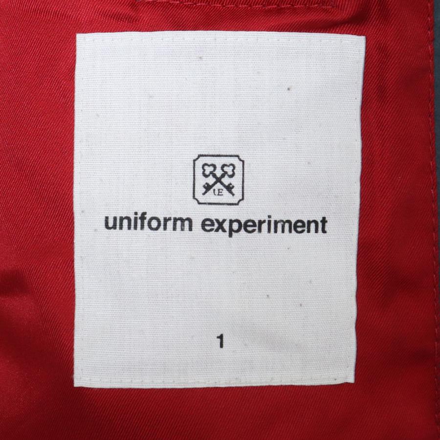 UNIFORM EXPERIMENT ダブルライダースジャケット サイズ1 グレー UE-091011 ユニフォームエクスペリメント レザー 革ジャン｜graiz｜05