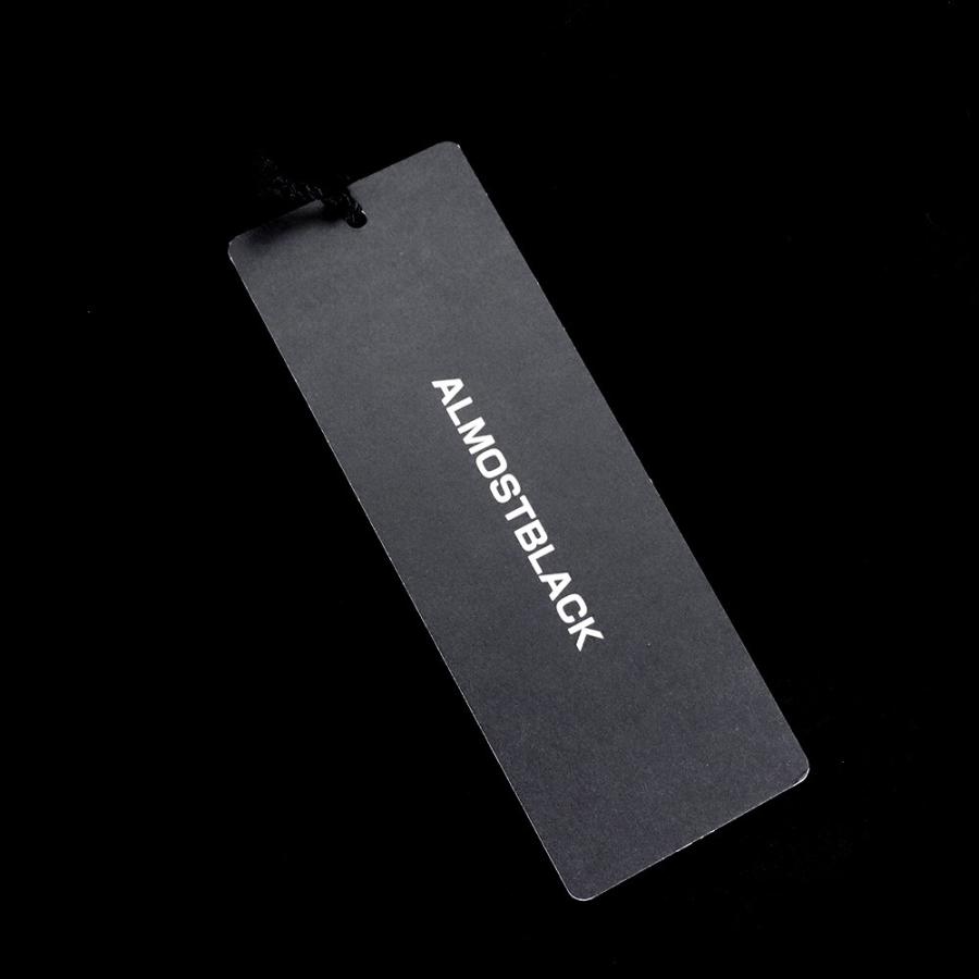 未使用 ALMOSTBLACK ボタンアジャストプルオーバーパーカー サイズ2