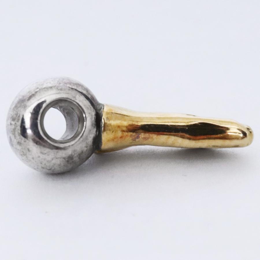 GORO'S イーグルヘッドビーズ シルバー ゴールド ゴローズ ネックレス