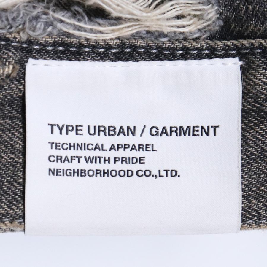 NEIGHBORHOOD SAVAGE DENIM TYPE-1 JACKET Sサイズ ブラック 242XBNH