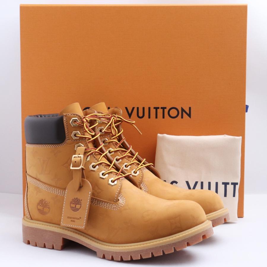 未使用 LOUIS VUITTON × TIMBERLAND Monogram Embossed 6inch 未使用 LOUIS VUITTON × TIMBERLAND Monogram Embossed 6inch