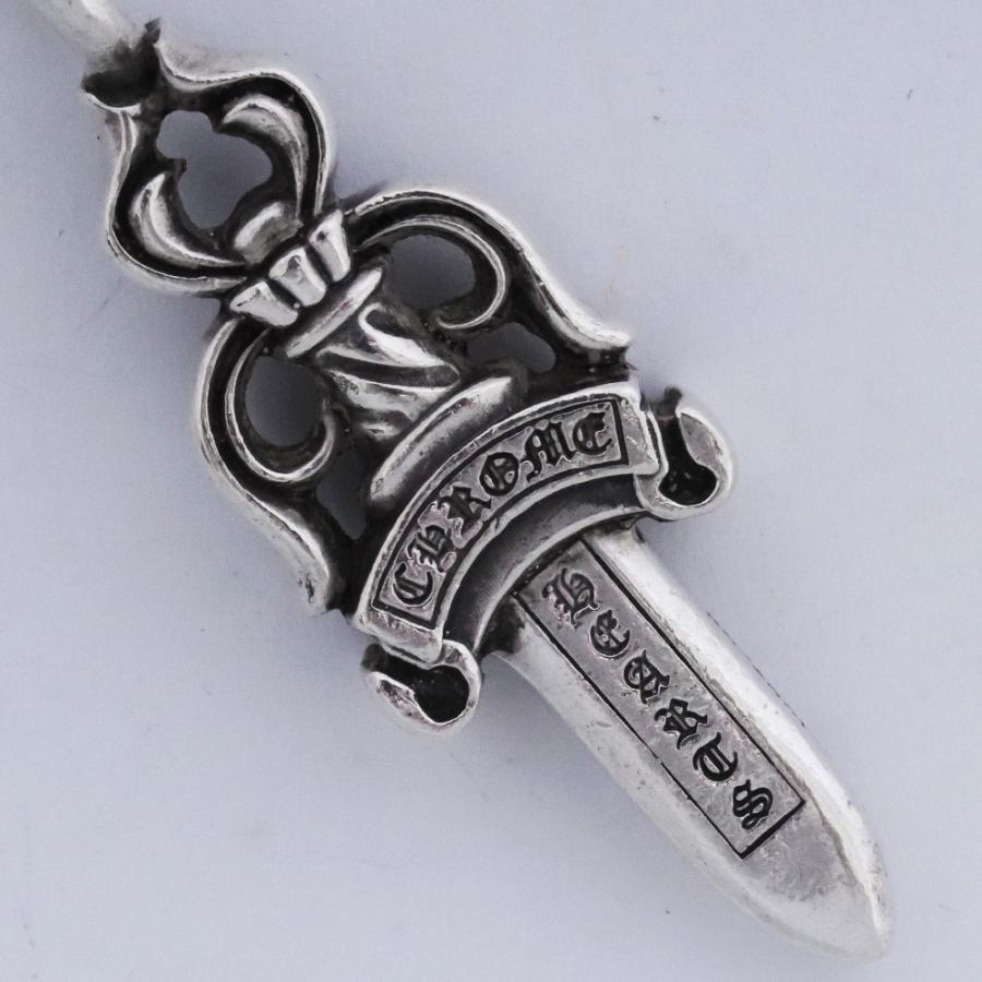 CHROME HEARTS ダブルダガーペンダント シルバー クロムハーツ