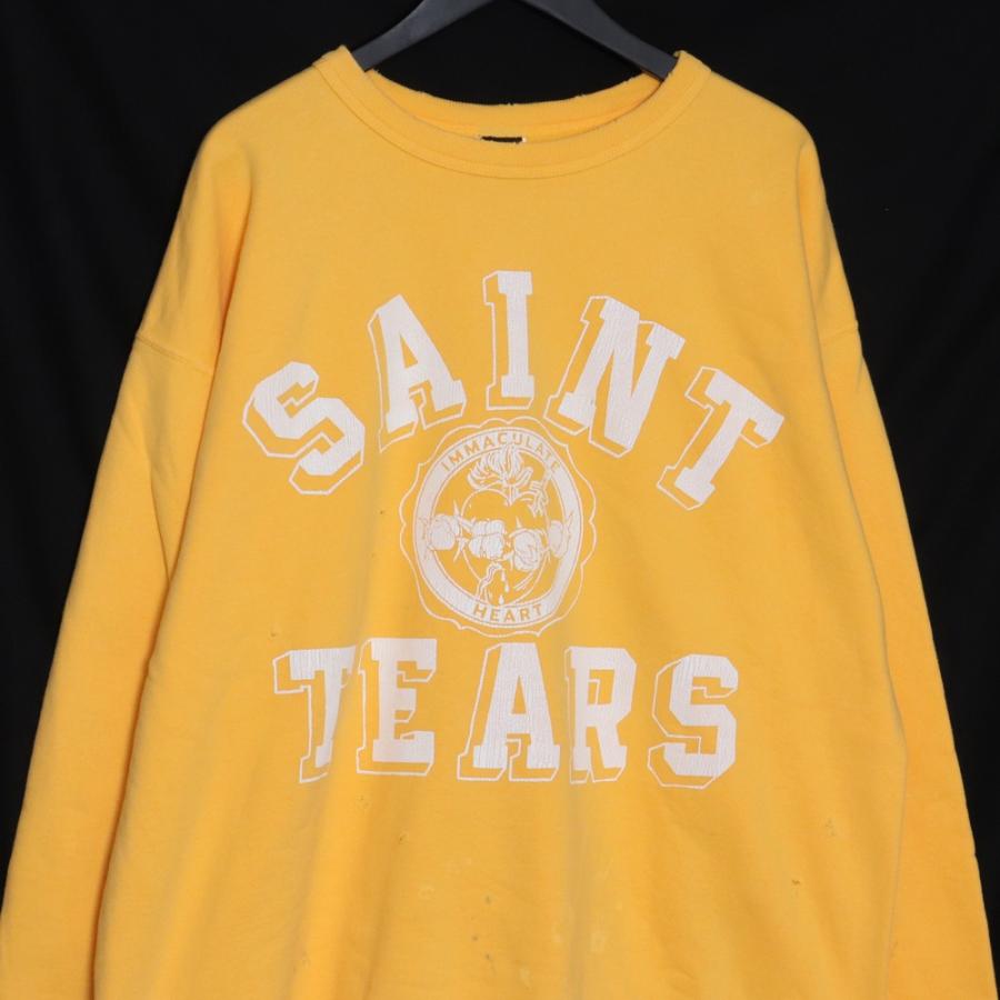 SAINT MICHAEL × DENIM TEARS STT_SWT SH_STTRS LG/YLW XLサイズ SAINT MICHAEL × DENIM TEARS STT_SWT SH_STTRS LG/YLW XLサイズ