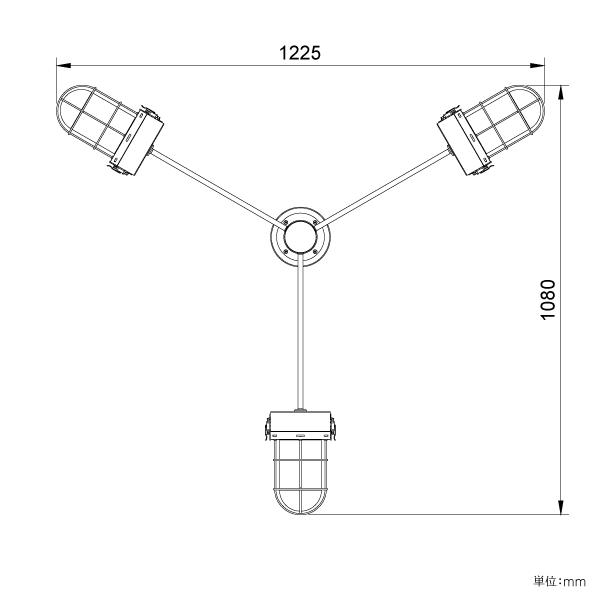 照明 ライト 3灯 シーリングライト SELKIRK セルカーク スポットライト