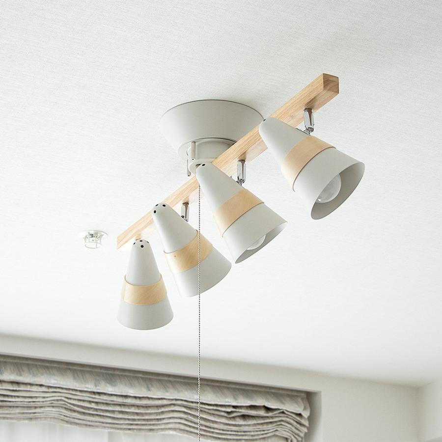 4灯 シーリングライト トゥルーロ スポットライト LED 対応