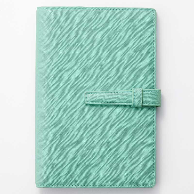 【GRAMAS】システム手帳 バイブルサイズ 6穴 手帳 方眼ノート メモ帳 サフィアーノPUレザー GRAMAS Cultivate '21 System Organizer ビジネス手帳 カード収納|gramas|02